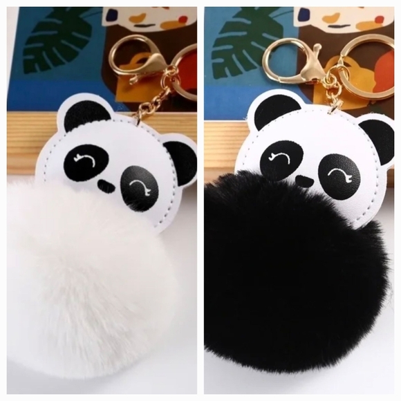 Accessories - Panda Pom Pom Charms/Keychains